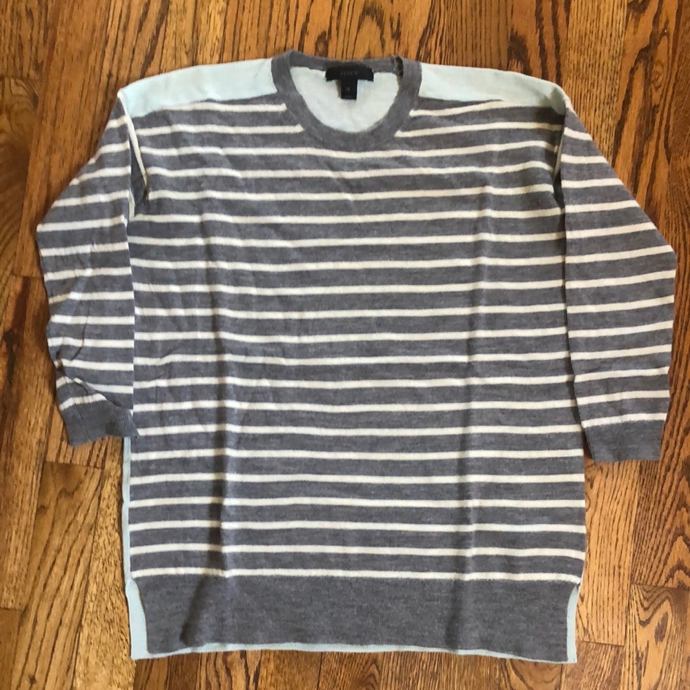 J.Crew Merino Wool Stripped Sweater